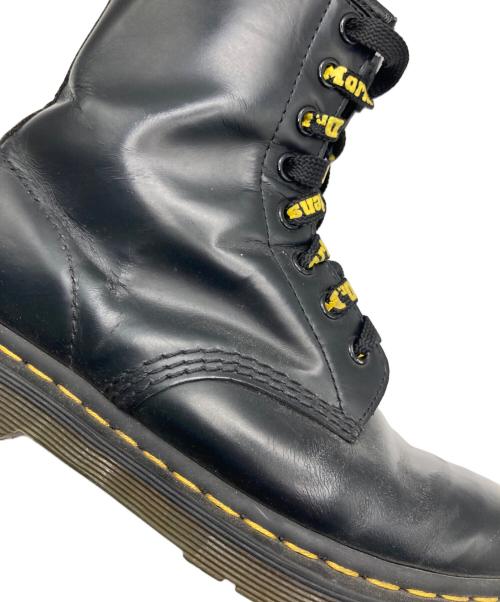 Dr.Martens（ドクターマーチン）Dr.Martens (ドクターマーチン) 8ホールブーツ ブラック サイズ:24の古着・服飾アイテム