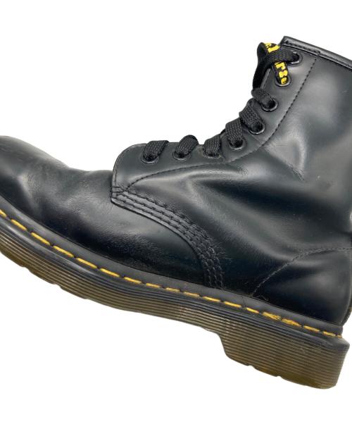 Dr.Martens（ドクターマーチン）Dr.Martens (ドクターマーチン) 8ホールブーツ ブラック サイズ:24の古着・服飾アイテム