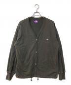 THE NORTHFACE PURPLELABELザ・ノースフェイス パープルレーベル）の古着「10oz Mountain Sweat Cardigan　マウンテンスウェットカーディガン　nt6304n」｜ブラック