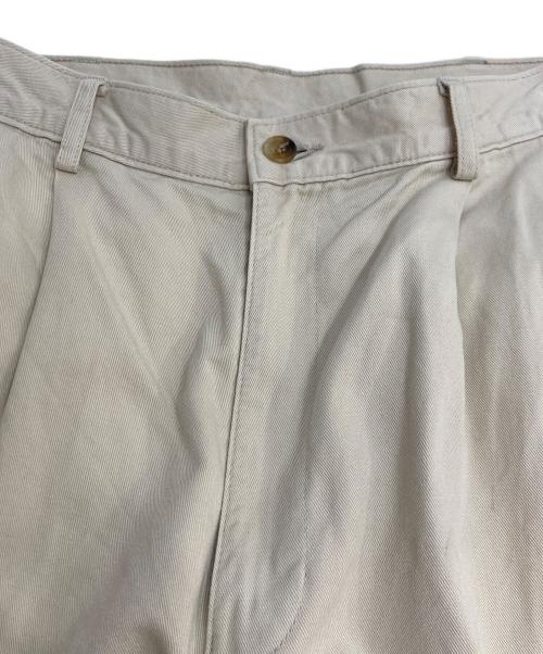 L.L.Bean（エルエルビーン）L.L.Bean (エルエルビーン) 80-90`Sタックパンツ ベージュ サイズ:不明の古着・服飾アイテム