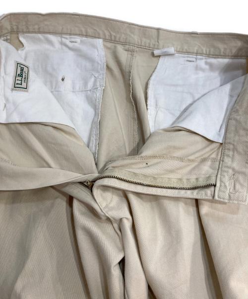 L.L.Bean（エルエルビーン）L.L.Bean (エルエルビーン) 80-90`Sタックパンツ ベージュ サイズ:不明の古着・服飾アイテム