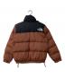 THE NORTH FACE (ザ ノース フェイス) ヌプシダウンジャケット ブラウン サイズ:M：18000円