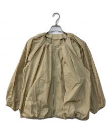 BEARDSLEY（ビアズリー）の古着「タフタバルーンブルゾン」｜ベージュ