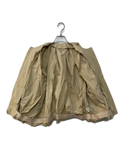BEARDSLEY（ビアズリー）BEARDSLEY (ビアズリー) タフタバルーンブルゾン ベージュ サイズ:Fの古着・服飾アイテム