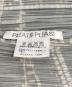 中古・古着 PLEATS PLEASE (プリーツプリーズ) チェックプリーツシャツ グレー サイズ:3：20000円