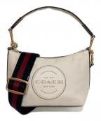 COACHコーチ）の古着「デンプシー2WAYショルダーバッグ」｜ホワイト