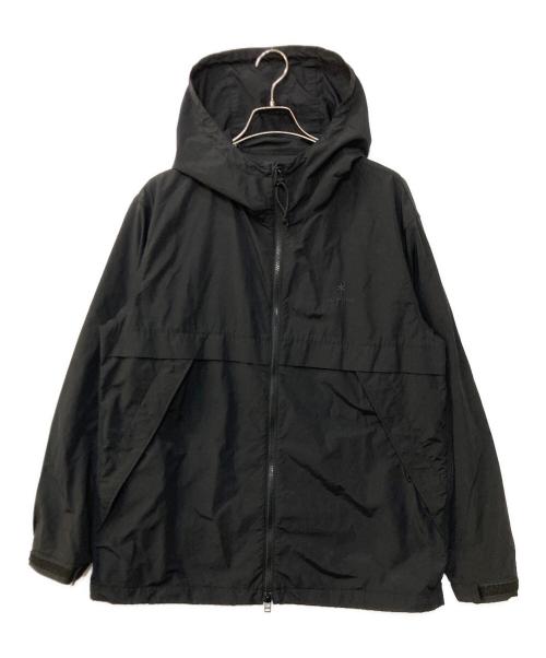 Snow peak（スノーピーク）snow peak (スノーピーク) URBAN RESEARCH DOORS (アーバンリサーチドアーズ) 別注 Nylon Tussah Jacket ナイロンジャケット ブラック サイズ:Lの古着・服飾アイテム