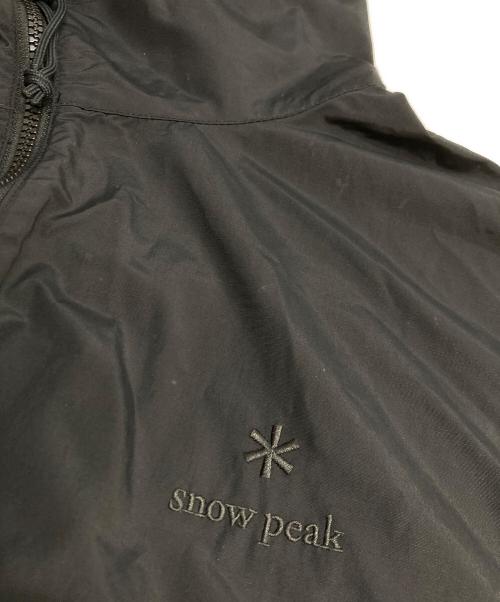 Snow peak（スノーピーク）snow peak (スノーピーク) URBAN RESEARCH DOORS (アーバンリサーチドアーズ) 別注 Nylon Tussah Jacket ナイロンジャケット ブラック サイズ:Lの古着・服飾アイテム