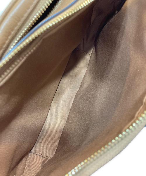 COACH（コーチ）COACH (コーチ) ロゴショルダーバッグ ブラウンの古着・服飾アイテム