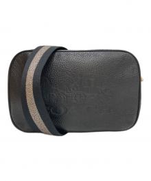 COACH（コーチ）の古着「ロゴショルダーバッグ」｜ブラック