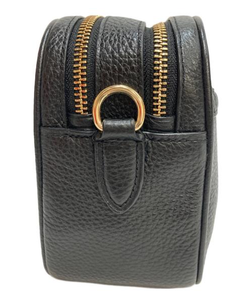 COACH（コーチ）COACH (コーチ) ロゴショルダーバッグ ブラックの古着・服飾アイテム