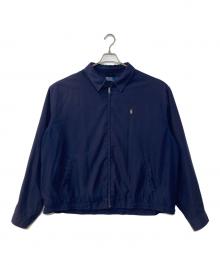 POLO RALPH LAUREN（ポロ・ラルフローレン）の古着「スイングトップ」｜ネイビー