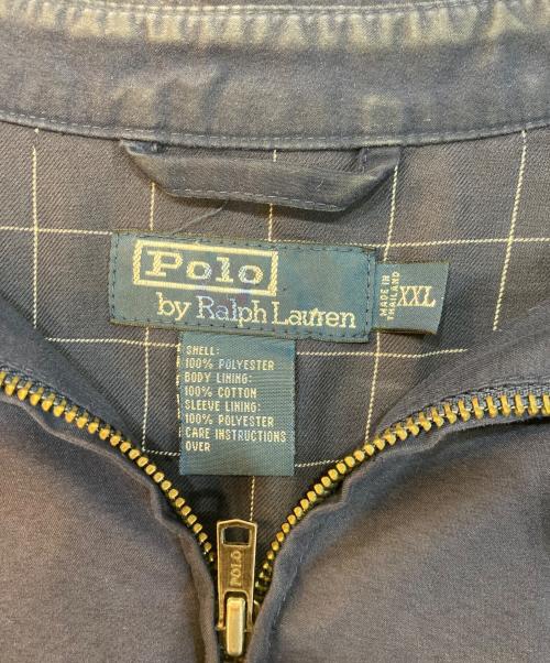 POLO RALPH LAUREN（ポロ・ラルフローレン）POLO RALPH LAUREN (ポロ・ラルフローレン) スイングトップ ネイビー サイズ:XXLの古着・服飾アイテム
