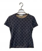 CELINEセリーヌ）の古着「マカダムTEE」｜ネイビー