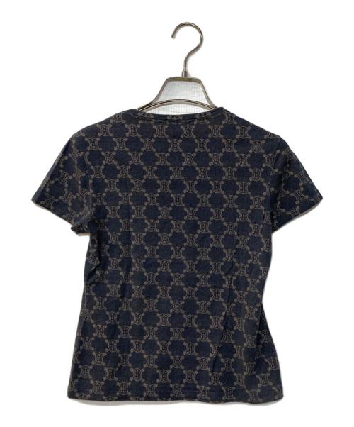 CELINE（セリーヌ）CELINE (セリーヌ) マカダムTEE ネイビー サイズ:Sの古着・服飾アイテム