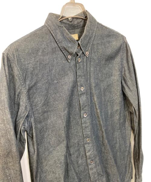 HELMUT LANG（ヘルムートラング）HELMUT LANG (ヘルムートラング) ライトオンスデニムシャツ ブラック サイズ:Mの古着・服飾アイテム