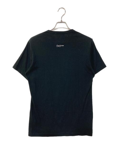 REGULATION Yohji Yamamoto（レギュレーションヨウジヤマモト）REGULATION Yohji Yamamoto (レギュレーションヨウジヤマモト) プリントTシャツ ブラック サイズ:1の古着・服飾アイテム