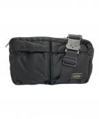 PORTERポーター）の古着「ウエストバッグ」｜ブラック