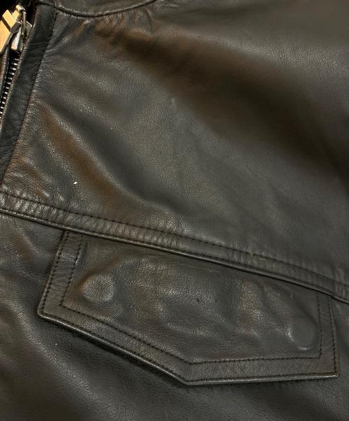 USED（ユーズド）USED (ユーズド) ポリスマンジャケット ブラック サイズ:40の古着・服飾アイテム