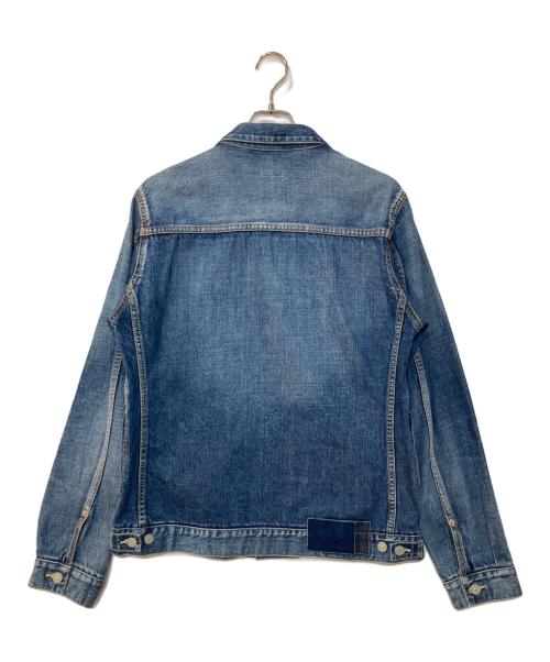 VISVIM（ビズビム）VISVIM (ビズビム) 101 JKT DMGD- 1001 デニムジャケット インディゴ サイズ:4の古着・服飾アイテム