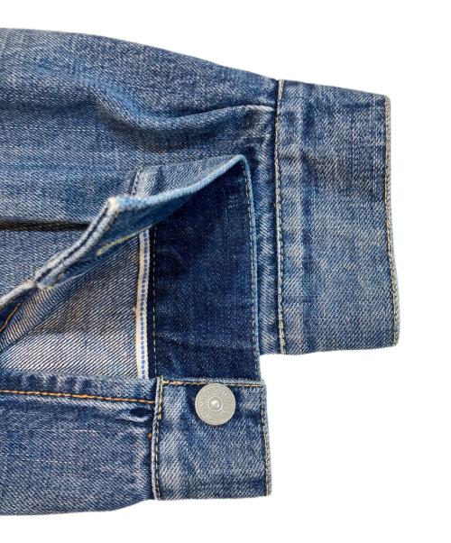 VISVIM（ビズビム）VISVIM (ビズビム) 101 JKT DMGD- 1001 デニムジャケット インディゴ サイズ:4の古着・服飾アイテム