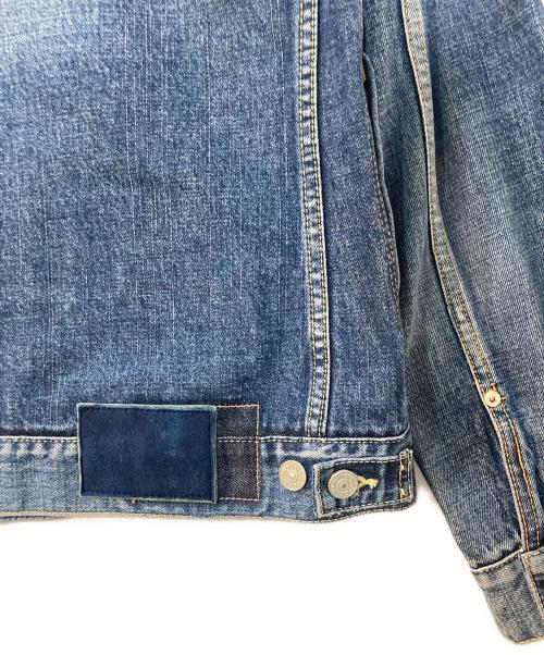 VISVIM（ビズビム）VISVIM (ビズビム) 101 JKT DMGD- 1001 デニムジャケット インディゴ サイズ:4の古着・服飾アイテム