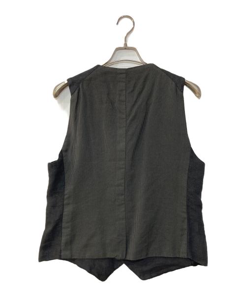 GEOFFREY B SMALL（ジェフリービースモール）GEOFFREY B SMALL (ジェフリービースモール) ジレ ブラック サイズ:Sの古着・服飾アイテム