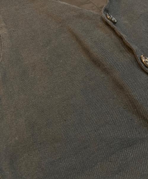 GEOFFREY B SMALL（ジェフリービースモール）GEOFFREY B SMALL (ジェフリービースモール) ジレ ブラック サイズ:Sの古着・服飾アイテム