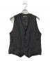 GEOFFREY B SMALL（ジェフリービースモール）の古着「ジレ」｜ブラック