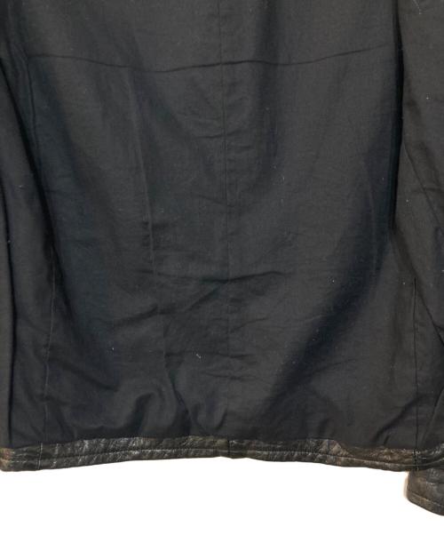 LITHIUM HOMME（リチウムオム・ファム）LITHIUM HOMME (リチウムオム・ファム) シングルレザージャケット ブラック サイズ:2の古着・服飾アイテム