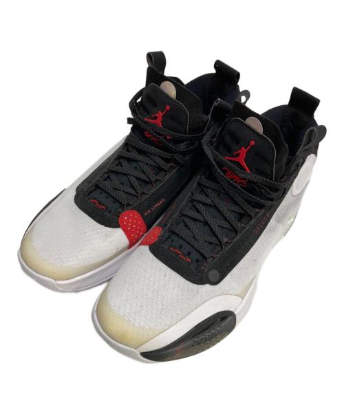 NIKE（ナイキ）NIKE (ナイキ) JORDAN 34 PF ナイキ エアジョーダン ブラック×ホワイト サイズ:27の古着・服飾アイテム