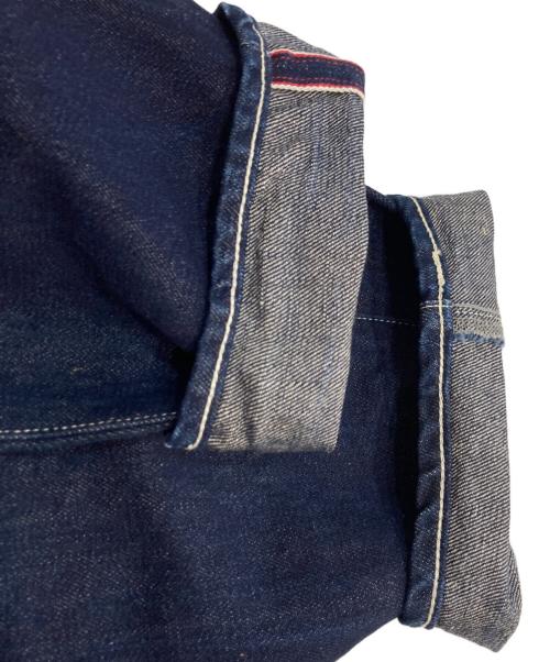 mina perhonen（ミナ ペルホネン）mina perhonen (ミナ ペルホネン) always ボタンフライ デニムパンツ インディゴ サイズ:38の古着・服飾アイテム