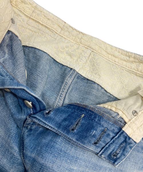 mina perhonen（ミナ ペルホネン）mina perhonen (ミナ ペルホネン) always デニムパンツ インディゴ サイズ:38の古着・服飾アイテム