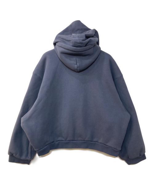 BALENCIAGA（バレンシアガ）BALENCIAGA (バレンシアガ) Lined Incognito Zip-Up Hoodie ライドインコグニート ジップパーカー ブルー サイズ:Mの古着・服飾アイテム