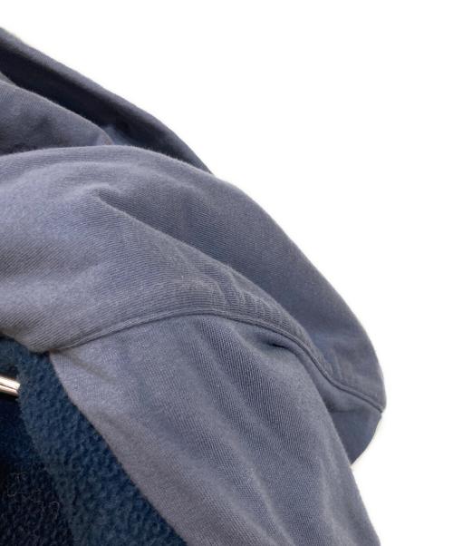 BALENCIAGA（バレンシアガ）BALENCIAGA (バレンシアガ) Lined Incognito Zip-Up Hoodie ライドインコグニート ジップパーカー ブルー サイズ:Mの古着・服飾アイテム