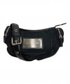 Matin Kimマーティン・キム）の古着「MADELEINE ROUND BAG」｜ブラック