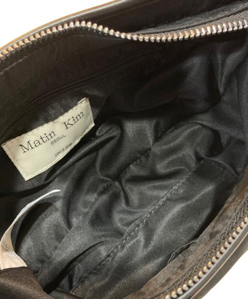 Matin Kim（マーティン・キム）MATIN KIM (マーティン・キム) MADELEINE ROUND BAG ブラックの古着・服飾アイテム
