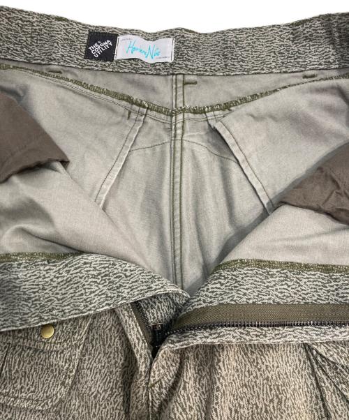 Hombre Nino（オンブレニーニョ）Hombre Nino (オンブレニーニョ) CORONA 2WAY STREAM PANTS コロナ2WAYストリームパンツ オリーブ サイズ:Lの古着・服飾アイテム