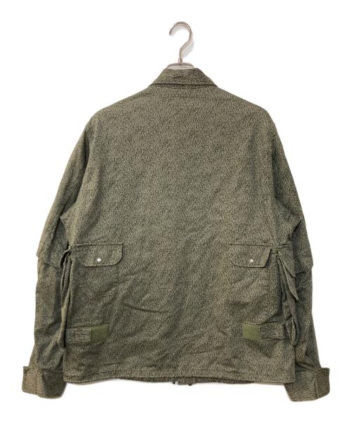 Hombre Nino（オンブレニーニョ）Hombre Nino (オンブレニーニョ) CORONA 2WAY STREAM JACKET コロナ2WAYストリームジャケット オリーブ サイズ:Lの古着・服飾アイテム