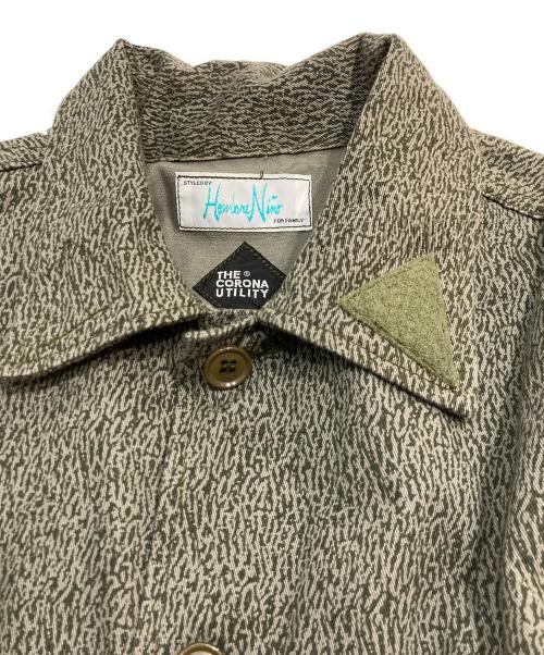 Hombre Nino（オンブレニーニョ）Hombre Nino (オンブレニーニョ) CORONA 2WAY STREAM JACKET コロナ2WAYストリームジャケット オリーブ サイズ:Lの古着・服飾アイテム