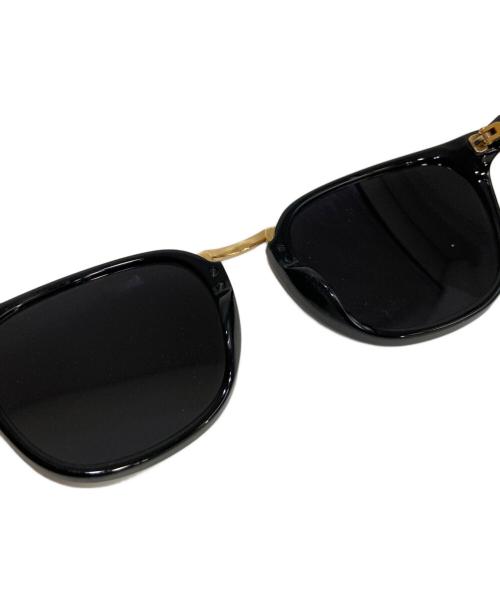 9FIVE（ナイン・ファイブ）9FIVE (ナイン・ファイブ) OLSON サングラス ブラック×ゴールドの古着・服飾アイテム