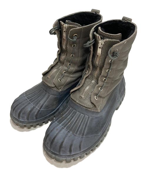 nonnative（ノンネイティブ）nonnative (ノンネイティブ) WORKER DUCK BOOTS COW LEATHER グレー サイズ:41の古着・服飾アイテム