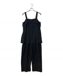 BEARDSLEY（ビアズリー）の古着「レイヤードサロペット」｜ブラック