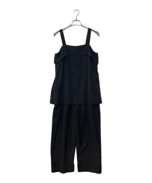 BEARDSLEY（ビアズリー）BEARDSLEY (ビアズリー) レイヤードサロペット ブラック サイズ:Fの古着・服飾アイテム