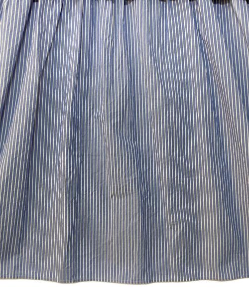 BEARDSLEY（ビアズリー）BEARDSLEY (ビアズリー) スイッチングノースリーブニット ネイビー サイズ:Fの古着・服飾アイテム