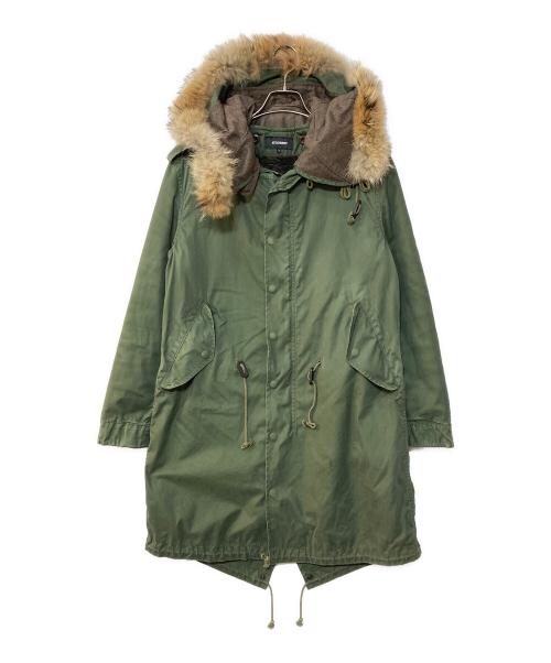 ATTACHMENT（アタッチメント）ATTACHMENT (アタッチメント) C/Nオックス M-51タイプモッズコート オリーブ サイズ:1の古着・服飾アイテム