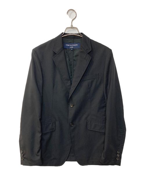 COMME des GARCONS HOMME（コムデギャルソン オム）COMME des GARCONS HOMME (コムデギャルソン オム) トロピカルウールパッカリングジャケット ダークネイビー サイズ:Sの古着・服飾アイテム