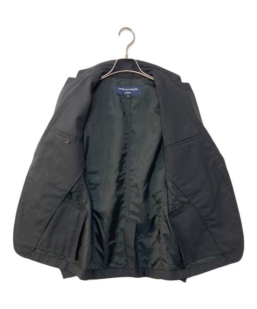 COMME des GARCONS HOMME（コムデギャルソン オム）COMME des GARCONS HOMME (コムデギャルソン オム) トロピカルウールパッカリングジャケット ダークネイビー サイズ:Sの古着・服飾アイテム