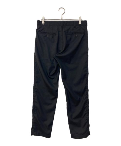 COMME des GARCONS COMME des GARCONS（コムデギャルソン コムデギャルソン）COMME des GARCONS COMME des GARCONS (コムデギャルソン コムデギャルソン) ウールトロピカル パッカリングトラウザー パンツ ダークネイビー サイズ:Mの古着・服飾アイテム