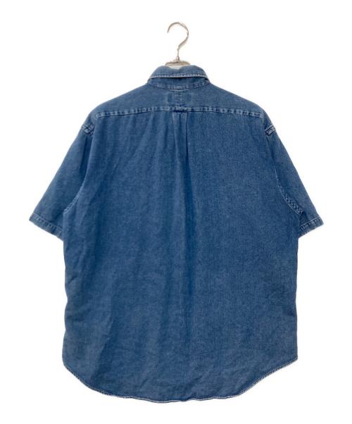 POLO RALPH LAUREN（ポロ・ラルフローレン）POLO RALPH LAUREN (ポロ・ラルフローレン) 90S BLAKE デニムシャツ インディゴ サイズ:LLの古着・服飾アイテム